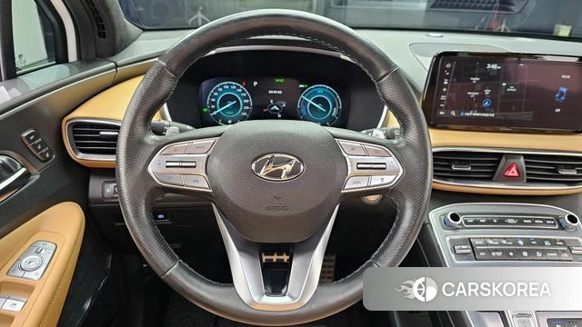 Hyundai The New Santa Fe 2023 Белый из Кореи, фото 4