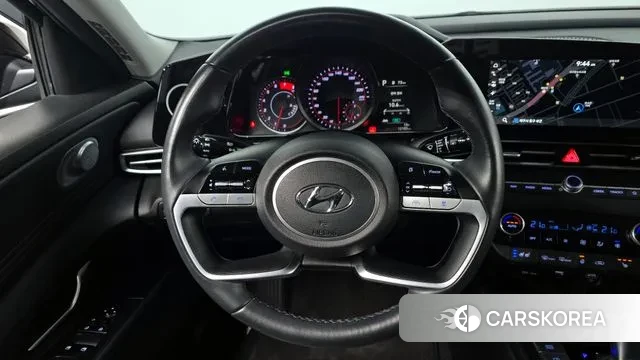 Hyundai Avante (CN7) 2021 Черный из Кореи, фото 4