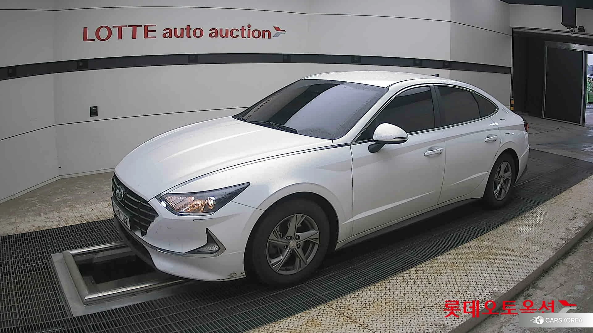 Hyundai Sonata 2022 Creamy White Pearl (optional) из Кореи, фото 4
