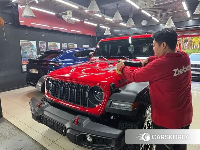 Jeep Wrangler (JL) 2025 Красный из Кореи, фото 4