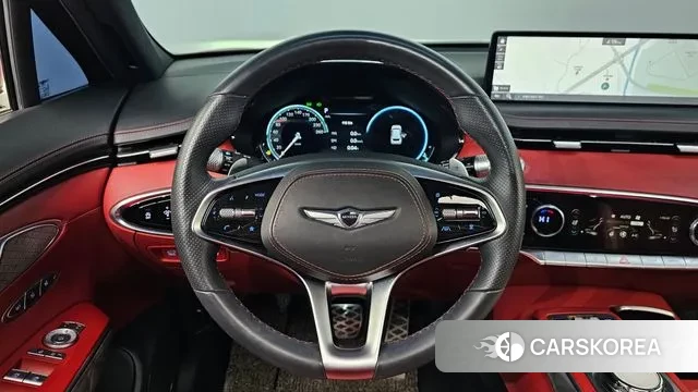 Genesis GV70 2021 Красный из Кореи, фото 4