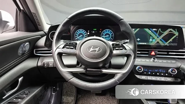 Hyundai The New Avante (CN7) 2023 Белый из Кореи, фото 4