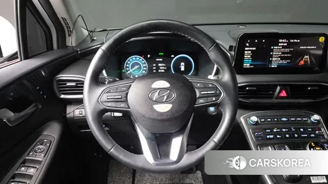 Hyundai The New Santa Fe 2022 Белый из Кореи, фото 4