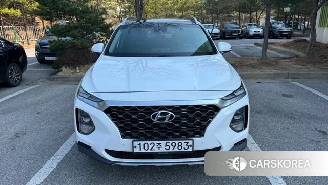 Hyundai Santa Fe TM 2020 Белый из Кореи, фото 4