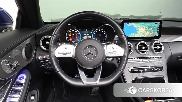 Mercedes-Benz C-Class W205 2022 Синий из Кореи, фото 4