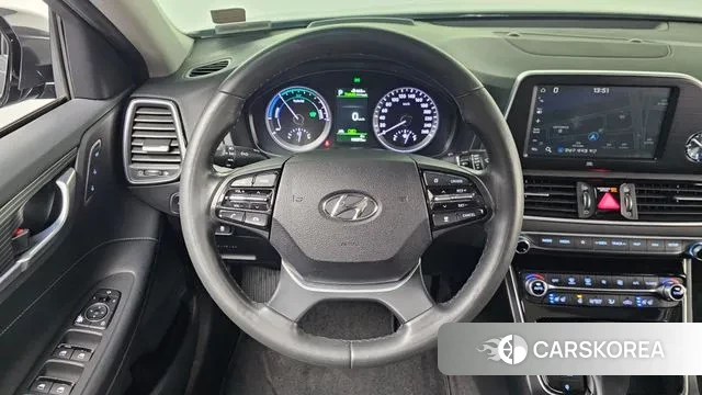 Hyundai Grandeur IG Hybrid 2018 Серый из Кореи, фото 4