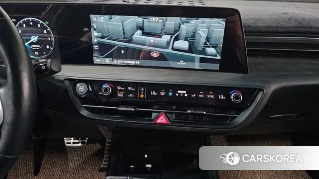 Kia K8 Hybrid 2023 Черный из Кореи, фото 4