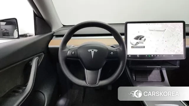 Tesla Model Y 2021 Белый из Кореи, фото 4