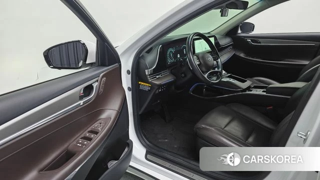 Hyundai The New Grandeur IG Hybrid 2020 Белый из Кореи, фото 4