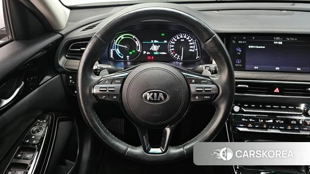 Kia K7 Premier Hybrid 2021 Белый из Кореи, фото 4