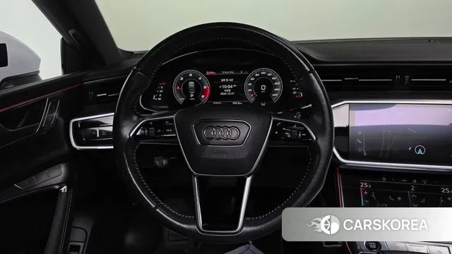 Audi A7 (4K) 2021 Белый из Кореи, фото 4