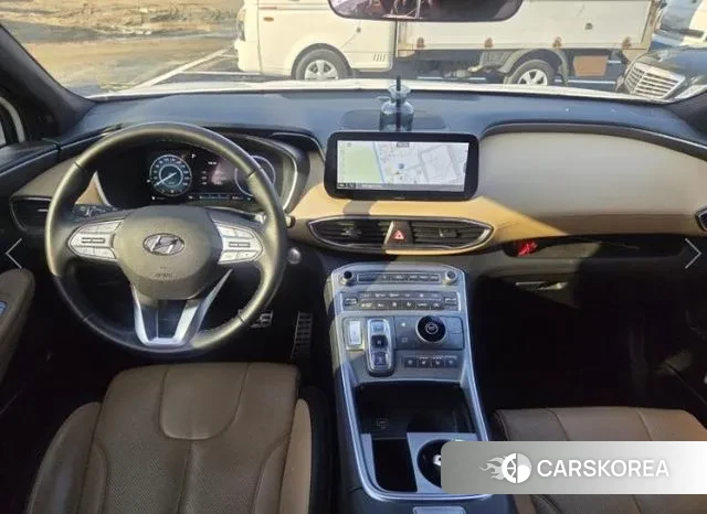 Hyundai The New Santa Fe 2021 Белый из Кореи, фото 4