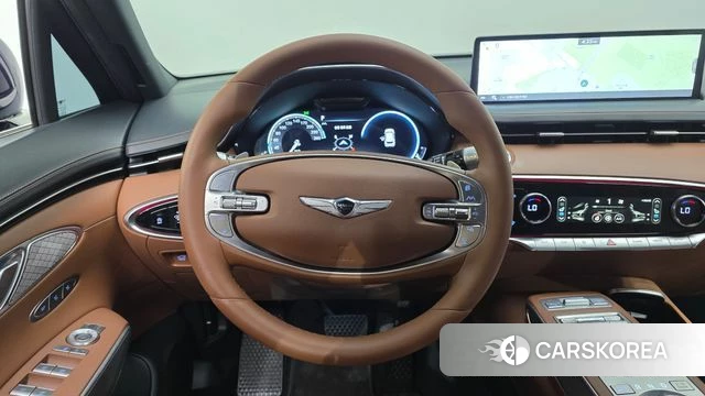Genesis GV70 2021 Синий из Кореи, фото 4