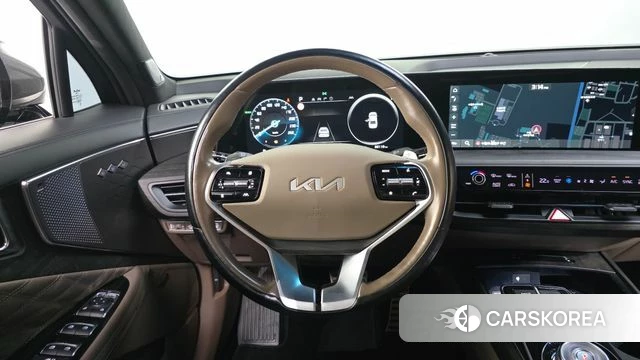 Kia K8 Hybrid 2021 Черный из Кореи, фото 4