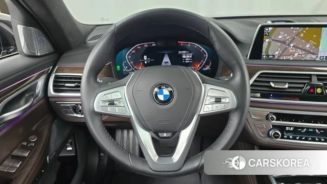 BMW 7 Series (G11) 2022 Черный из Кореи, фото 4