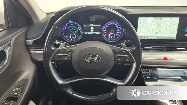 Hyundai The New Grandeur IG Hybrid 2020 Белый из Кореи, фото 4
