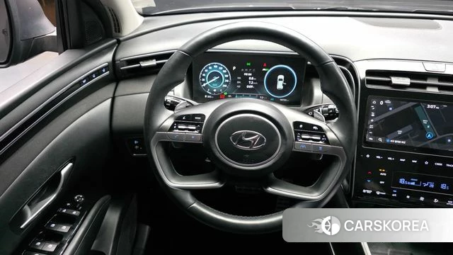 Hyundai Tucson Hybrid (NX4) 2021 Серый из Кореи, фото 4