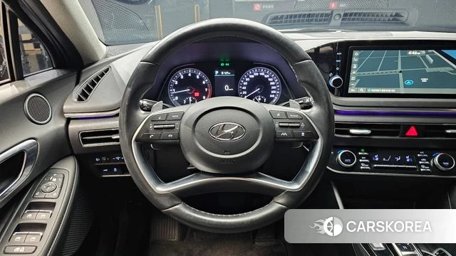 Hyundai Sonata (DN8) 2022 Черный из Кореи, фото 4