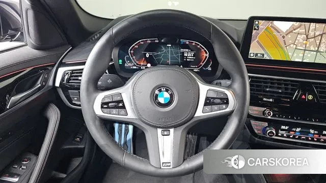 BMW 5 Series (G30) 2021 Черный из Кореи, фото 4