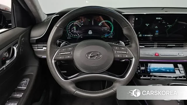 Hyundai The New Grandeur IG Hybrid 2020 Серый из Кореи, фото 4