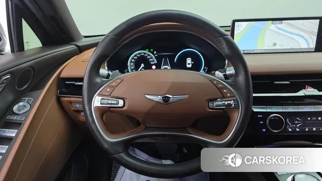 Genesis G80 (RG3) 2022 Черный из Кореи, фото 4