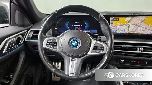 BMW i4 2022 Зеленый из Кореи, фото 4