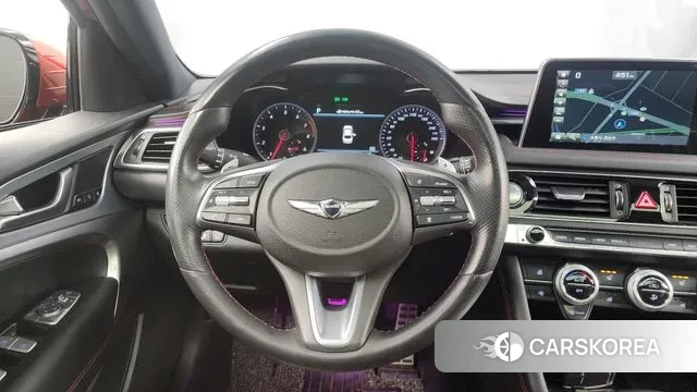 Genesis G70 2019 Красный из Кореи, фото 4