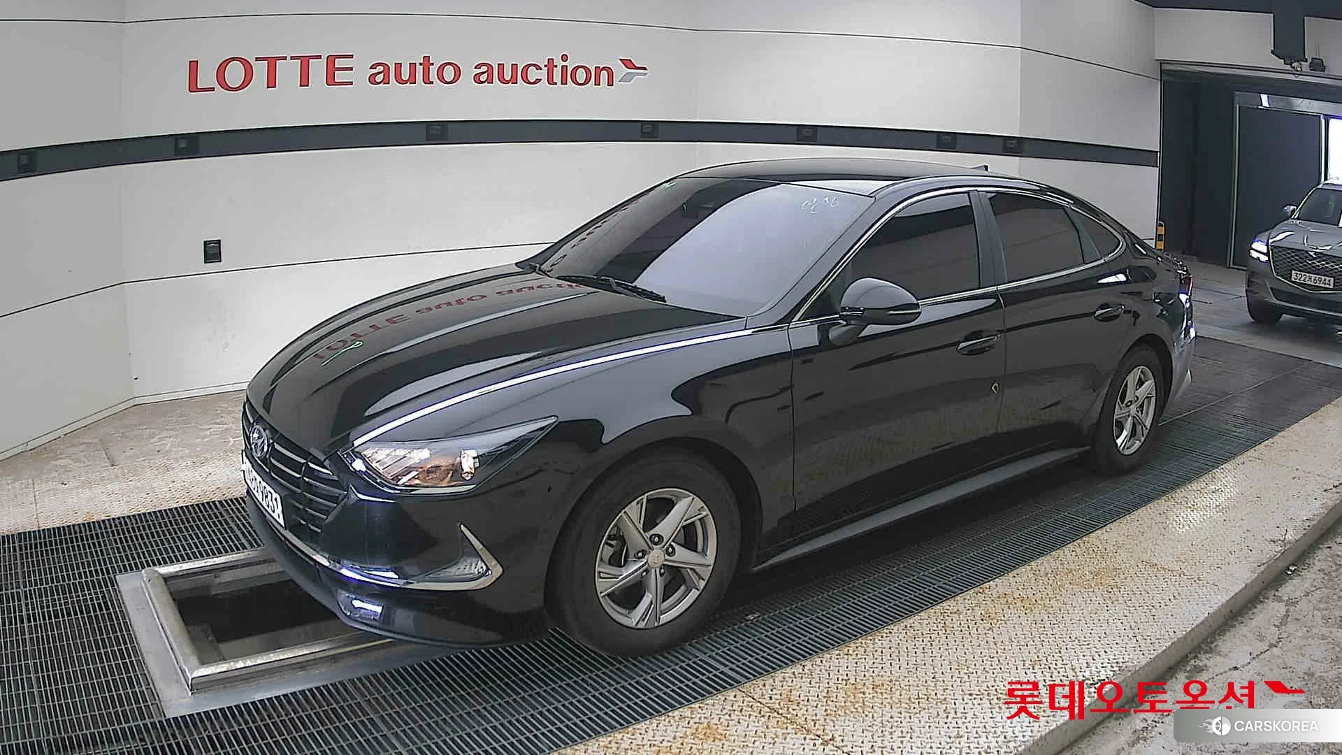Hyundai Sonata 2022 Midnight Black Pearl из Кореи, фото 4