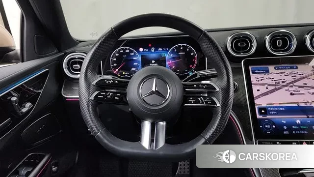 Mercedes-Benz C-Class W206 2023 Светло-серебряный цвет из Кореи, фото 4
