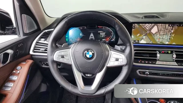 BMW X7 (G07) 2021 Черный из Кореи, фото 4