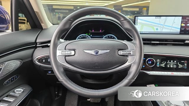 Genesis GV70 2022 Синий из Кореи, фото 4