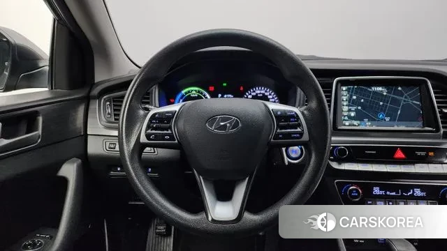 Hyundai Sonata New Rise Hybrid 2018 Серый из Кореи, фото 4