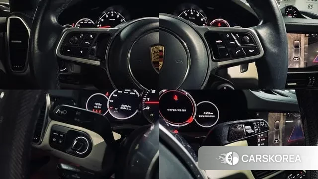 Porsche Cayenne (PO536) 2021 Черный из Кореи, фото 4