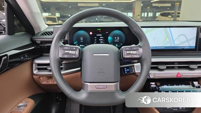 Hyundai Grandeur Hybrid (GN7) 2024 Черный из Кореи, фото 4