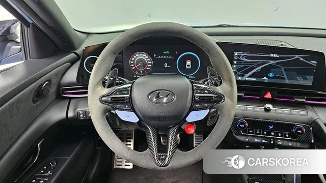 Hyundai Avante (CN7) 2022 Небесно-голубой из Кореи, фото 4