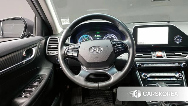 Hyundai Grandeur IG Hybrid 2018 Серый из Кореи, фото 4