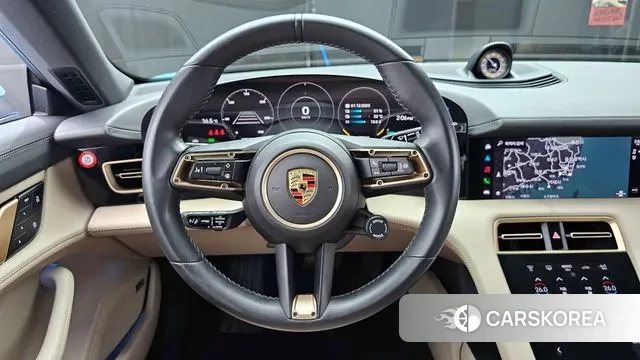Porsche Taycan 2024 Небесно-голубой из Кореи, фото 4
