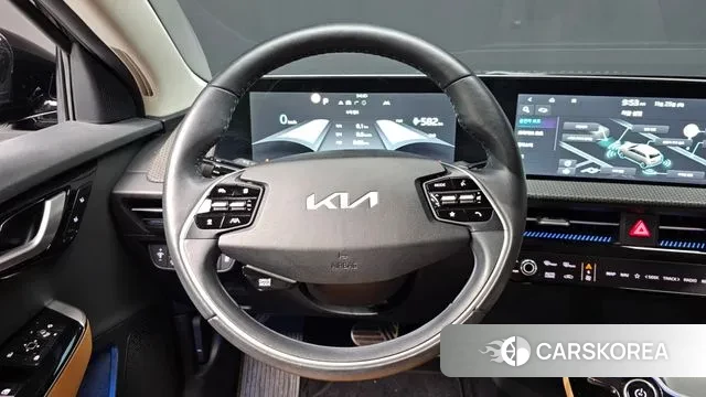 Kia EV6 2022 Черный из Кореи, фото 4