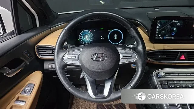 Hyundai The New Santa Fe 2023 Белый из Кореи, фото 4