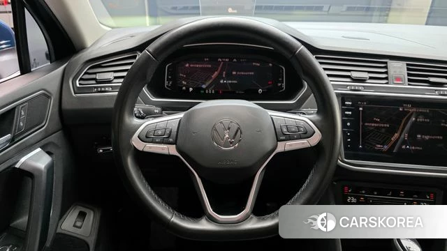 Volkswagen Tiguan second Generation 2021 Синий из Кореи, фото 4