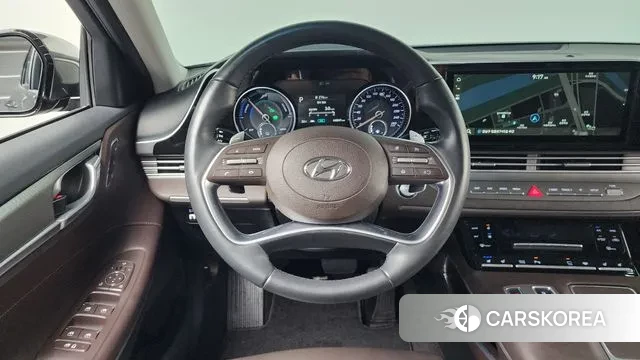 Hyundai The New Grandeur IG Hybrid 2021 Серый из Кореи, фото 4