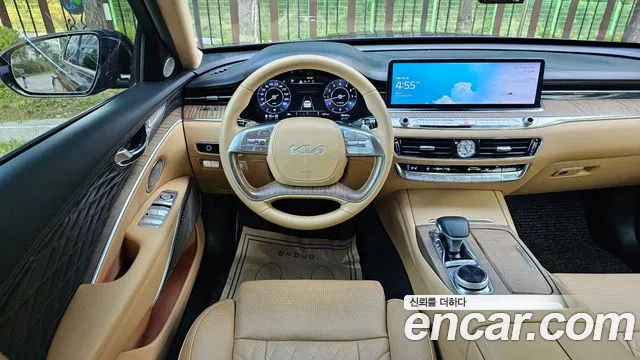 Kia The New K9 2nd generation 2021 Синий из Кореи, фото 4