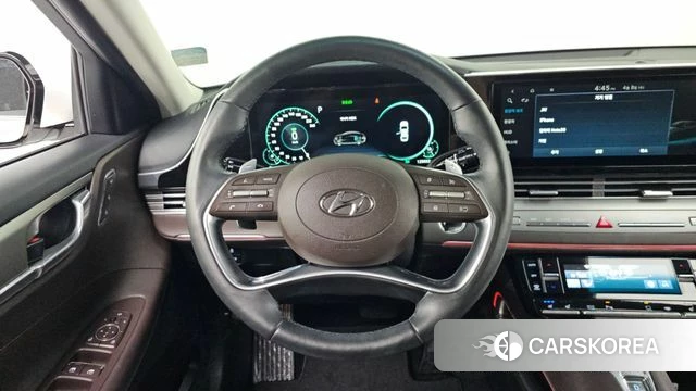 Hyundai The New Grandeur IG Hybrid 2021 Белый из Кореи, фото 4