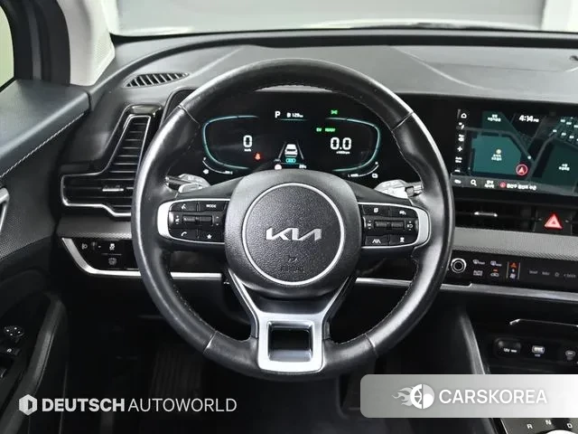 Kia Sportage 5th Generation Hybrid 2022 Серебристо-серый из Кореи, фото 4