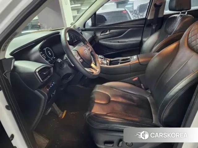 Hyundai The New Santa Fe 2021 Белый из Кореи, фото 4