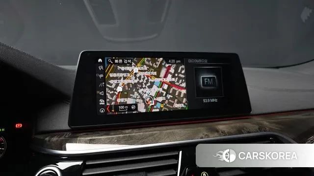 BMW 5 Series (G30) 2018 Черный из Кореи, фото 4