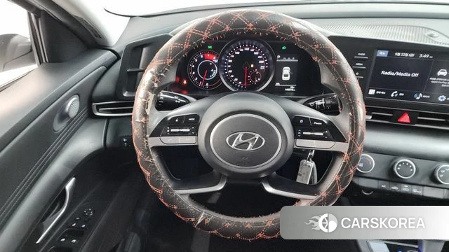 Hyundai Avante (CN7) 2022 Белый из Кореи, фото 4
