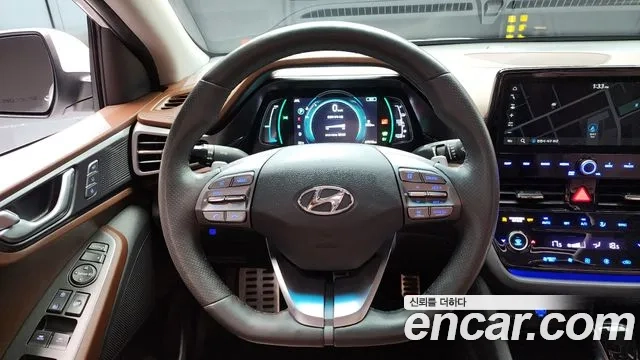 Hyundai The New Ionic Hybrid 2019 Белый из Кореи, фото 4