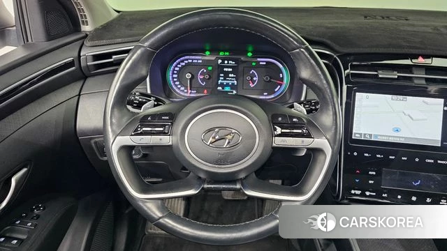 Hyundai Tucson Hybrid (NX4) 2021 Белый из Кореи, фото 4