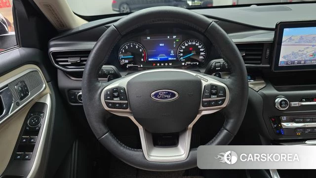 Ford Explorer 6th Generation 2020 Белый из Кореи, фото 4
